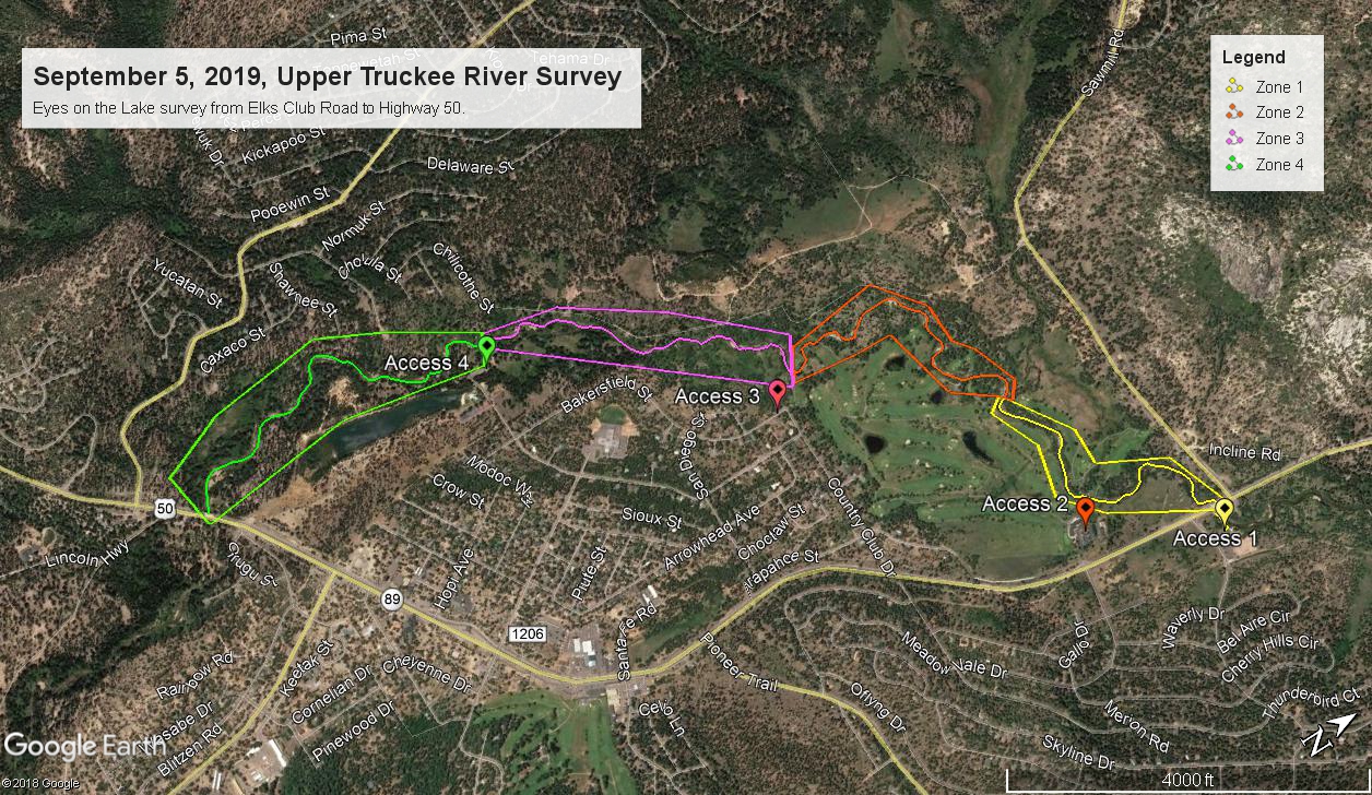 2019 UTR Survey Map